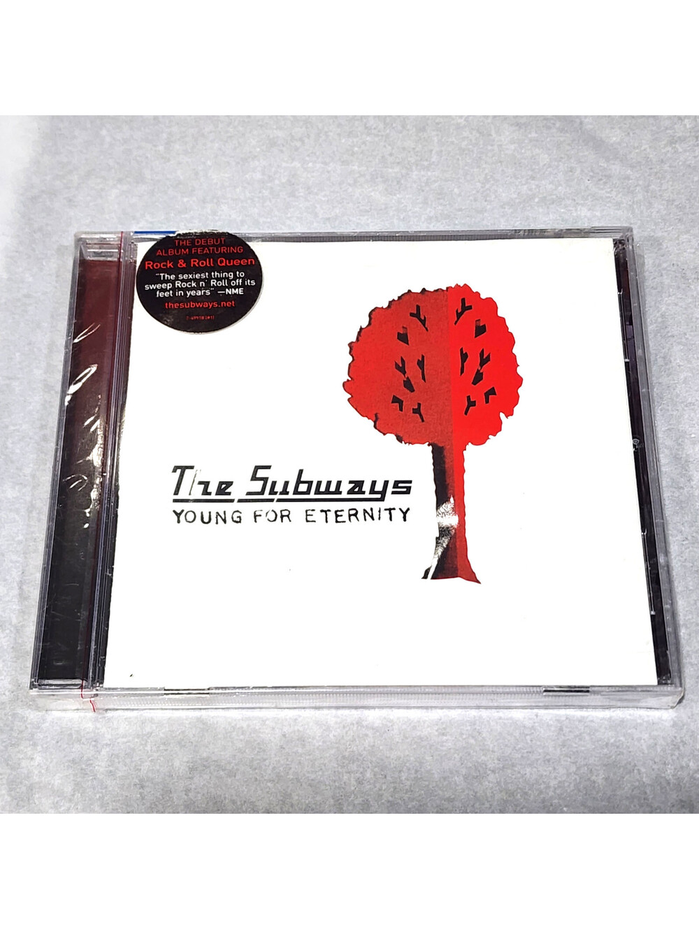 The Subways Young For Eternity CD Album 2006 Sire Reprise Sealed Hype Sticker